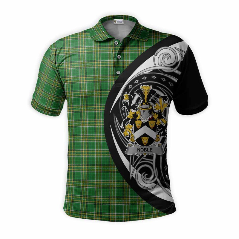 Noble Irish Clan Polo Shirt Celtic Circle Style